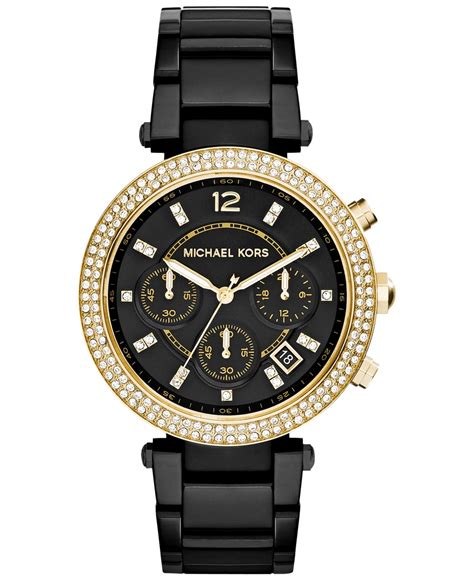 michael kors parker women& 39|Michael Kors parker chronograph.